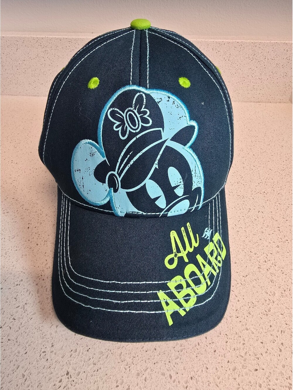 Disney Cruise Line Captain Mickey Mouse All Aboard Hat Cap
